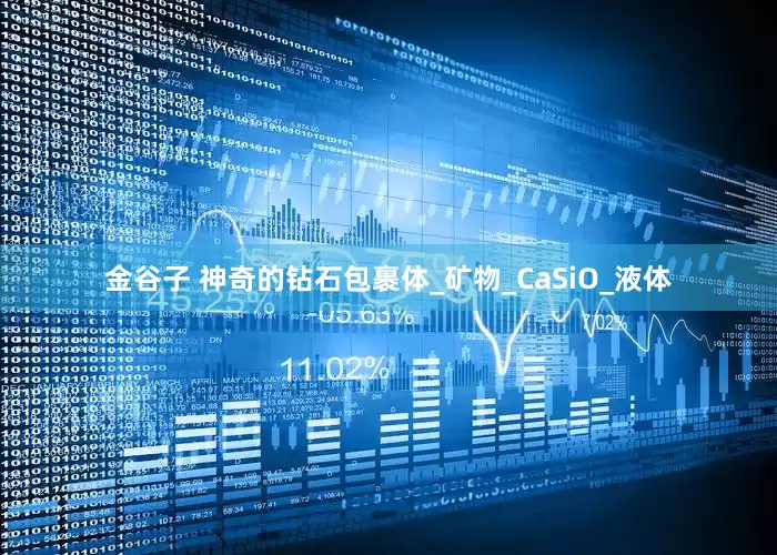 金谷子 神奇的钻石包裹体_矿物_CaSiO_液体