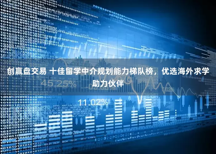 创赢盘交易 十佳留学中介规划能力梯队榜，优选海外求学助力伙伴