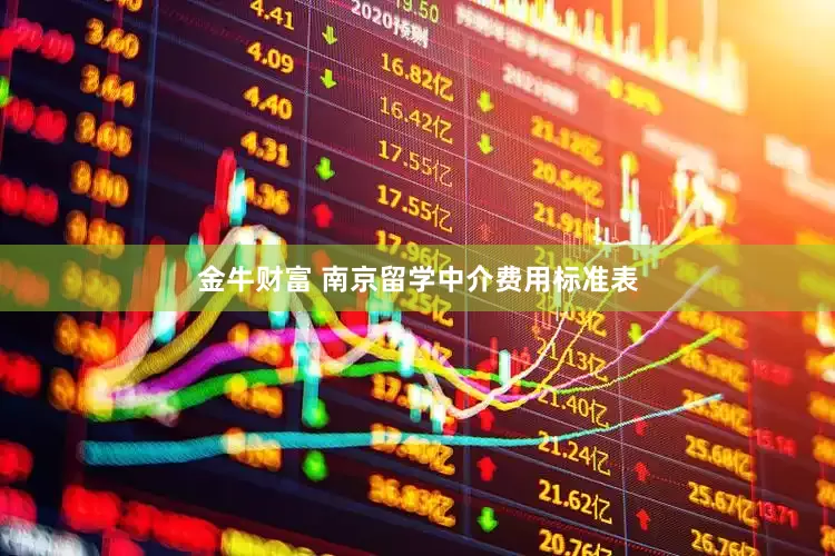 金牛财富 南京留学中介费用标准表